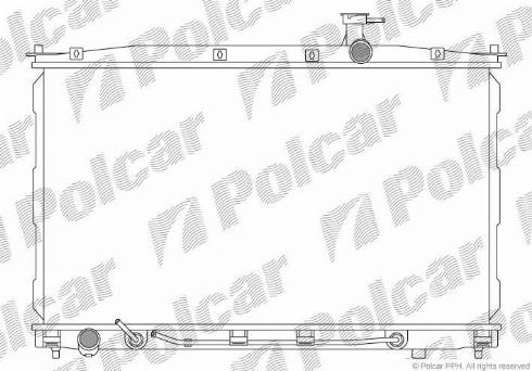 Polcar 405108-1 - Jäähdytin,moottorin jäähdytys inparts.fi