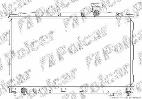 Polcar 405108-2 - Jäähdytin,moottorin jäähdytys inparts.fi