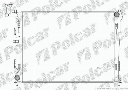 Polcar 4015081X - Jäähdytin,moottorin jäähdytys inparts.fi