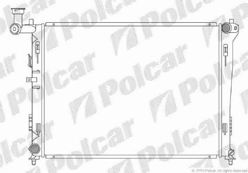 Polcar 401508-1 - Jäähdytin,moottorin jäähdytys inparts.fi