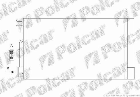 Polcar 5558K81X - Lauhdutin, ilmastointilaite inparts.fi