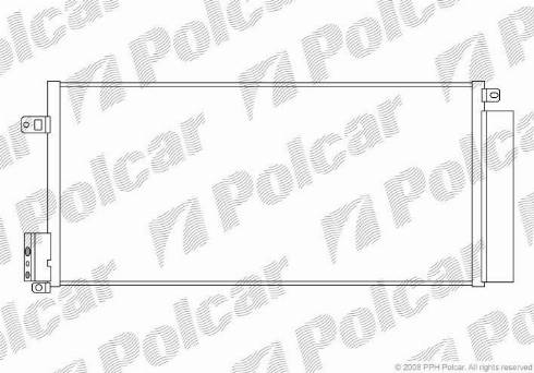 Polcar 5558K82X - Lauhdutin, ilmastointilaite inparts.fi
