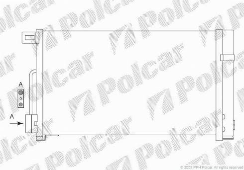 Polcar 5558K8C1 - Lauhdutin, ilmastointilaite inparts.fi
