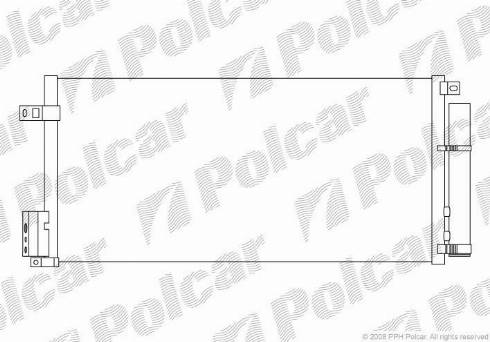 Polcar 5558K8C2 - Lauhdutin, ilmastointilaite inparts.fi