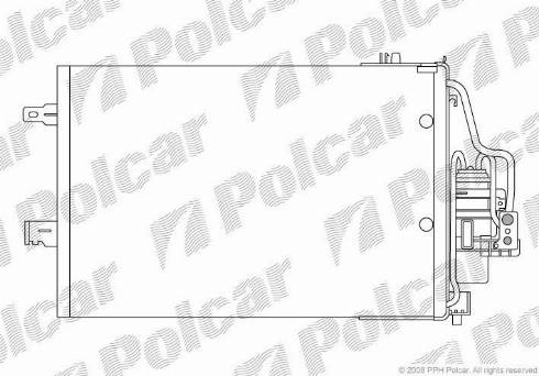 Polcar 5557K83X - Lauhdutin, ilmastointilaite inparts.fi