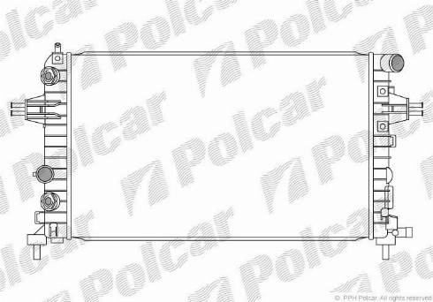 Polcar 5509081X - Jäähdytin,moottorin jäähdytys inparts.fi