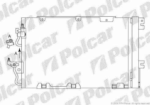 Polcar 5509K83X - Lauhdutin, ilmastointilaite inparts.fi