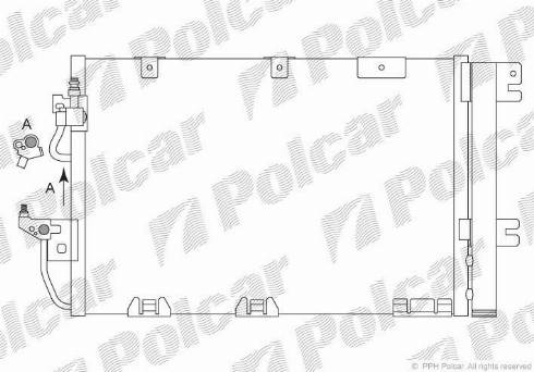 Polcar 5509K8C3 - Lauhdutin, ilmastointilaite inparts.fi