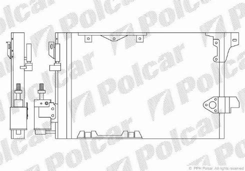 Polcar 5508K81X - Lauhdutin, ilmastointilaite inparts.fi