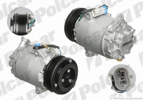 Polcar 8FK351134591 - Kompressori, ilmastointilaite inparts.fi