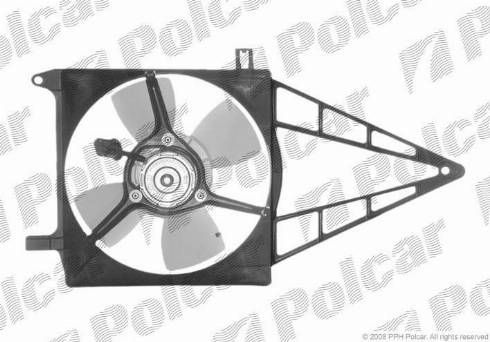 Polcar 550723W1 - Tuuletin, moottorin jäähdytys inparts.fi