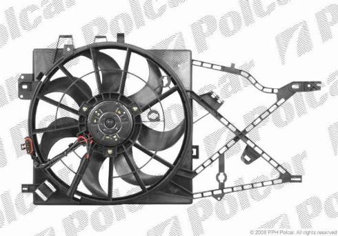 Polcar 551623W1 - Tuuletin, moottorin jäähdytys inparts.fi