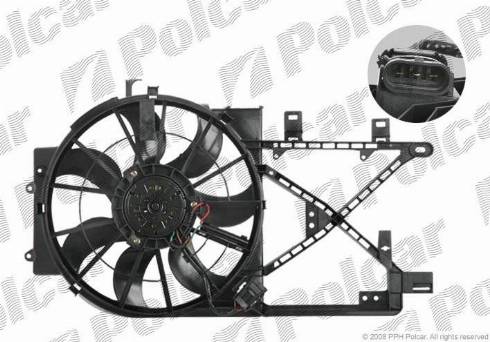 Polcar 551623W3 - Tuuletin, moottorin jäähdytys inparts.fi