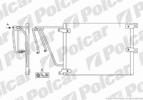 Polcar 5516K82X - Lauhdutin, ilmastointilaite inparts.fi