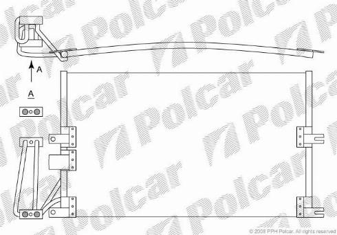 Polcar 5516K8C1 - Lauhdutin, ilmastointilaite inparts.fi