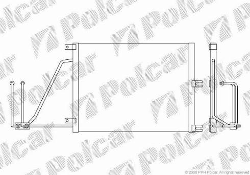 Polcar 5516K8C2 - Lauhdutin, ilmastointilaite inparts.fi