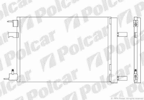 Polcar 5511K81X - Lauhdutin, ilmastointilaite inparts.fi