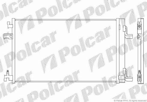 Polcar 5511K82K - Lauhdutin, ilmastointilaite inparts.fi
