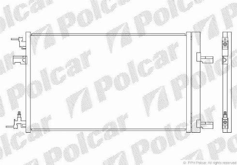Polcar 5511K8C2 - Lauhdutin, ilmastointilaite inparts.fi