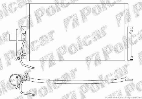 Polcar 5517K8C1S - Lauhdutin, ilmastointilaite inparts.fi