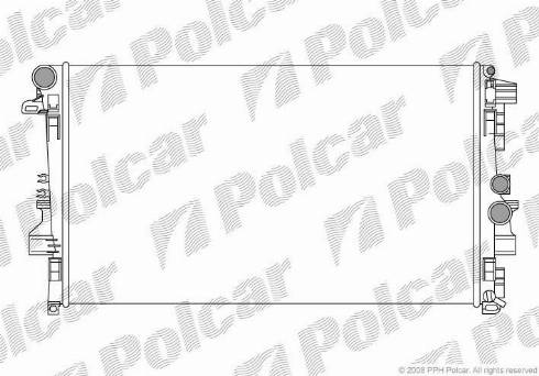 Polcar 5040081X - Jäähdytin,moottorin jäähdytys inparts.fi