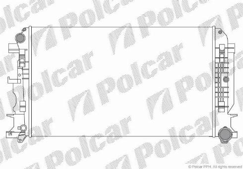 Polcar 506508-4 - Jäähdytin,moottorin jäähdytys inparts.fi