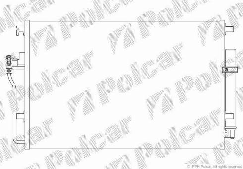 Polcar 5065K8C1 - Lauhdutin, ilmastointilaite inparts.fi