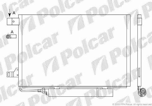 Polcar 5006K81X - Lauhdutin, ilmastointilaite inparts.fi