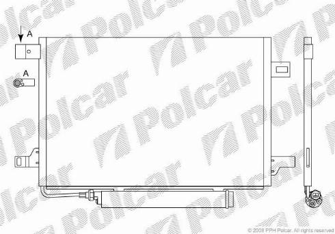 Polcar 5006K82X - Lauhdutin, ilmastointilaite inparts.fi