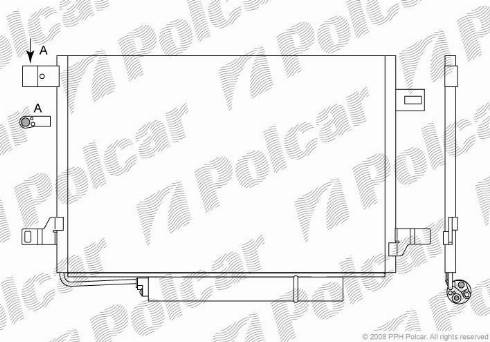 Polcar 5006K8C2 - Lauhdutin, ilmastointilaite inparts.fi