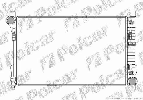 Polcar 500308-5 - Jäähdytin,moottorin jäähdytys inparts.fi