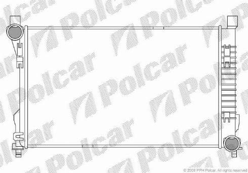 Polcar 500308-1 - Jäähdytin,moottorin jäähdytys inparts.fi