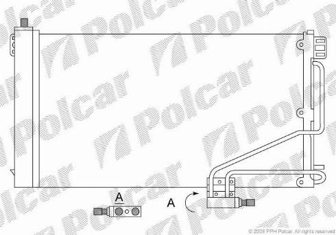 Polcar 5003K81X - Lauhdutin, ilmastointilaite inparts.fi