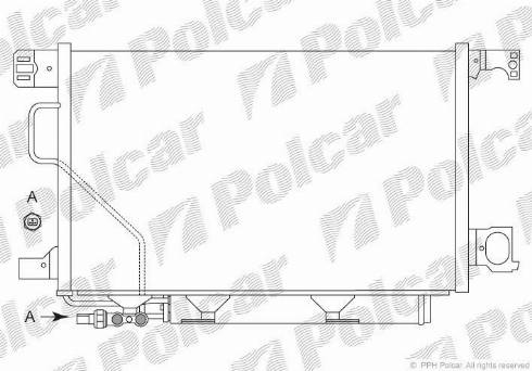 Polcar 5003K83X - Lauhdutin, ilmastointilaite inparts.fi