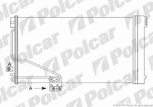 Polcar 5003K8C1 - Lauhdutin, ilmastointilaite inparts.fi