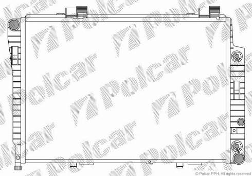 Polcar 5002082X - Jäähdytin,moottorin jäähdytys inparts.fi