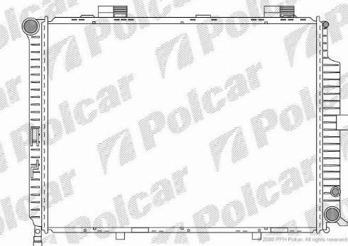 Polcar 501508-7 - Jäähdytin,moottorin jäähdytys inparts.fi