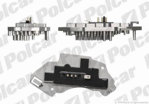 Polcar 5015KST2X - Ohjainlaite, lämmitys / tuuletus inparts.fi