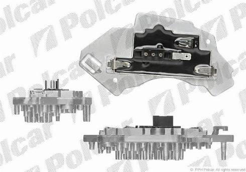 Polcar 5015KST-2 - Ohjainlaite, lämmitys / tuuletus inparts.fi