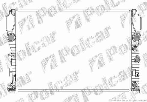 Polcar 5016083X - Jäähdytin,moottorin jäähdytys inparts.fi