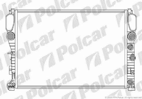 Polcar 5016082X - Jäähdytin,moottorin jäähdytys inparts.fi