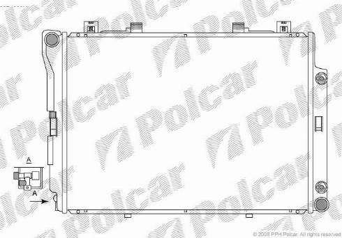 Polcar 5024085X - Jäähdytin,moottorin jäähdytys inparts.fi