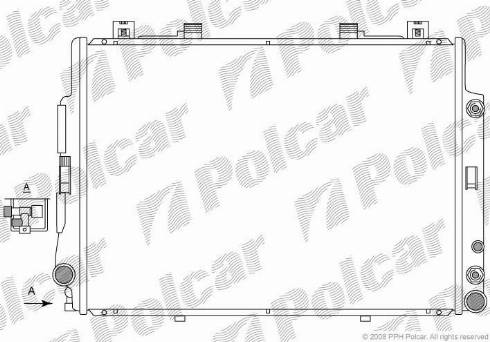 Polcar 5024086X - Jäähdytin,moottorin jäähdytys inparts.fi