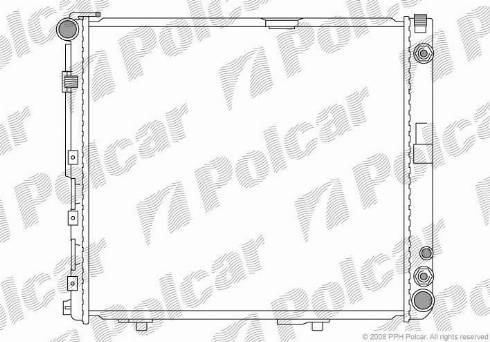 Polcar 5024083X - Jäähdytin,moottorin jäähdytys inparts.fi