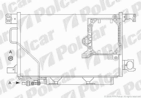 Polcar 5071K81X - Lauhdutin, ilmastointilaite inparts.fi