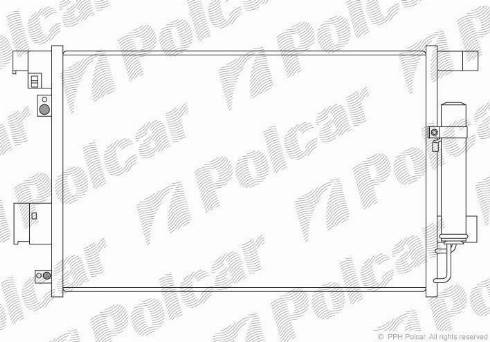 Polcar 5266K81K - Lauhdutin, ilmastointilaite inparts.fi