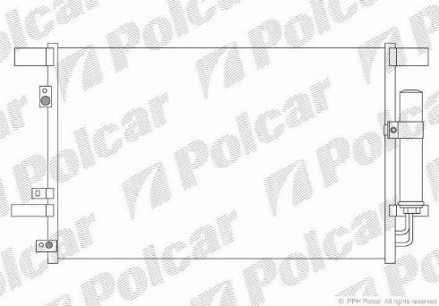 Polcar 5266K8C1 - Lauhdutin, ilmastointilaite inparts.fi