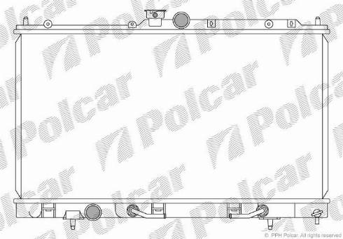 Polcar 523308-3 - Jäähdytin,moottorin jäähdytys inparts.fi