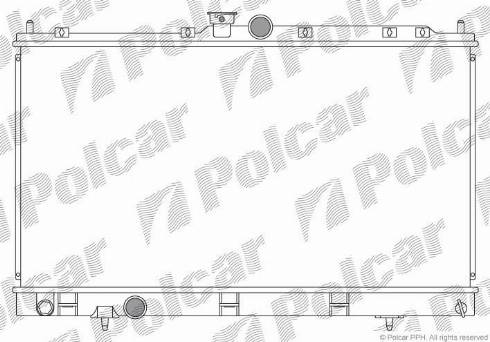 Polcar 523308-2 - Jäähdytin,moottorin jäähdytys inparts.fi