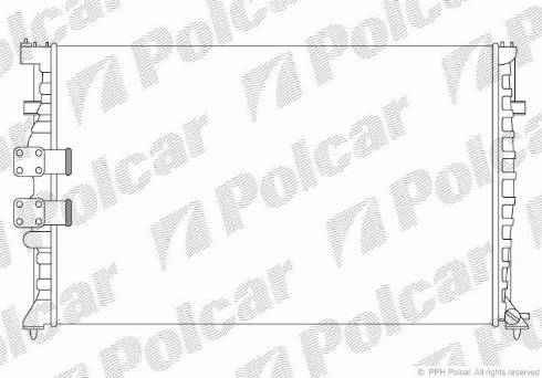 Polcar 574608A7 - Jäähdytin,moottorin jäähdytys inparts.fi